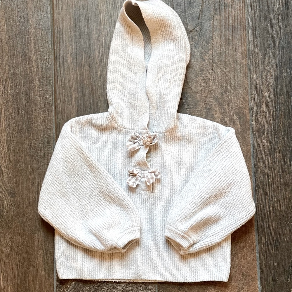 Zara oversized hoodie 2-3Y